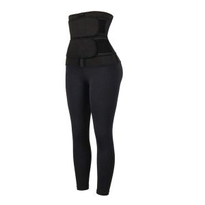 3XS High Waisted Gym Leggings Waist Leggings With Built In Waist Trainer