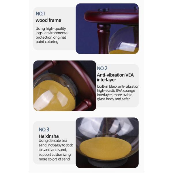 Decorative Hourglass Sand Timer 1 Hour Sand Clock Hourglass