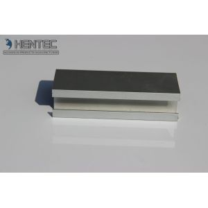 China Custom Polished Aluminum Extrusion Profile Bending Cutting PVDF Paint on sale