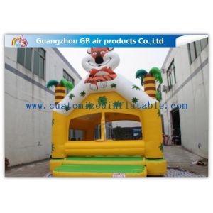 Tiger Bouncers Inflatable Commercial Inflatable Playground Castle For Jumping