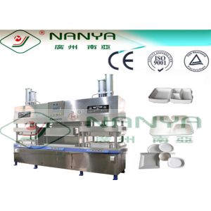 Disposable Paper Pulp Moulding Machinery , Tableware Making Machine 700~7000pcs