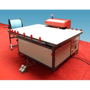 Insulating Heated Roller Press Plate , Automated Double Glazing Machinery