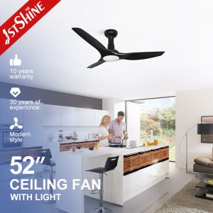 OEM 52in 6 Speed 3 ABS Blades Ceiling Fan With Light