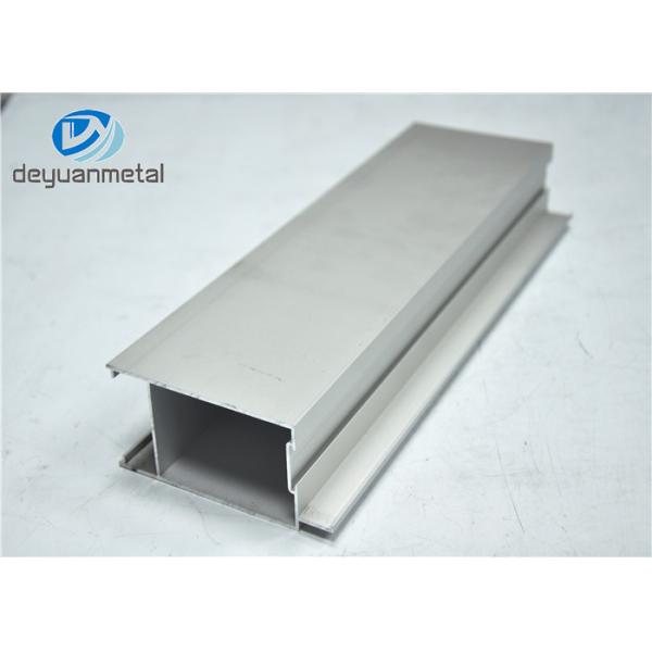 Quality Silver Anodized Aluminium Window Profiles With Length 20 Foot T3-T8 wholesale