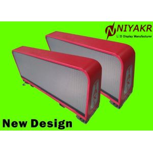 Wireless Car Roof Taxi Led Screen RGB Full Color For Mobile Advertising