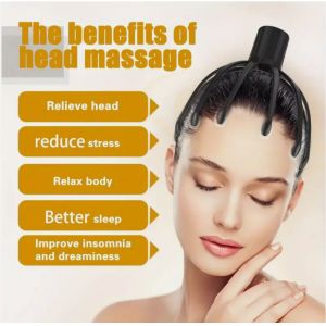 Cheap 2 AAA Batteries Head Scalp Massager for Head/ Scalp Care and Improved Circulation for sale