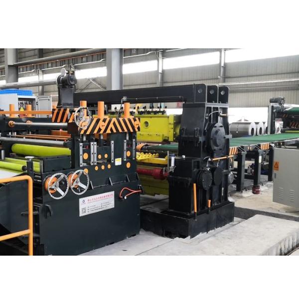 High Sensitivity Rotary Shear Cut To Length Line 0.5mm-3.0mm Processing Sheet