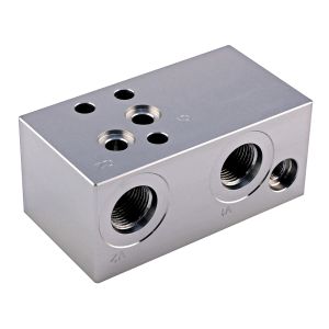Custom Hydraulic Manifold Block with CNC Custom Service Direct Factory Supply