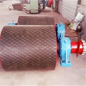 Cement Plant 500mm Width Pci Conveyor Pulleys For Belt Handling