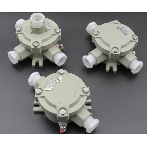 WF2 Explosion Proof Junction Box IP65 Die-Cast Aluminum with 2/3 Cable Entries –