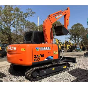 5850kg Second-hand Good condition Hitachi ZX60 with 0.22m³ Bucket capacity Hot