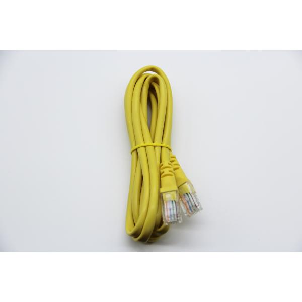 Gold Plated Cat5 Ethernet Patch Cable 30V 24 AWG Bulk Packaging Unshielded CCS