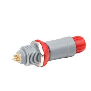 SRD. PLG PAG 1P Circular Plastic Connector 3 4 5 pin Medical Push Pull Connector