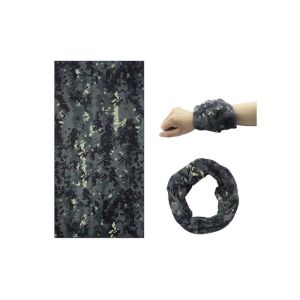 Climbing Breathable Tubular Headwear High Elastic Low Fiber Properties