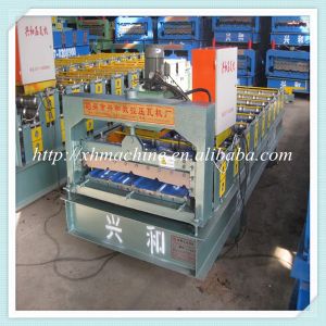 PLC Control Metal Wall Panel Roll Forming Machine For Workshop High Efficiency
