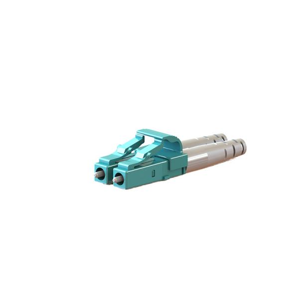 Quality Optical Fiber LC Duplex Connector Plastic / Metal Housing With Different Boot wholesale