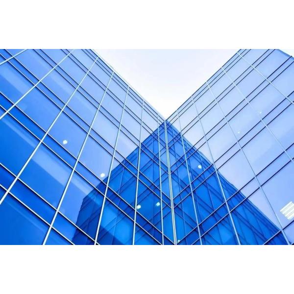 Customized Glass Curtain Wall Energy saving Thermal Insulation Soundproof with