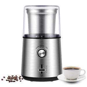 China SS304 Mini Espresso Coffee Machine Bean Spices Grinding Mill on sale
