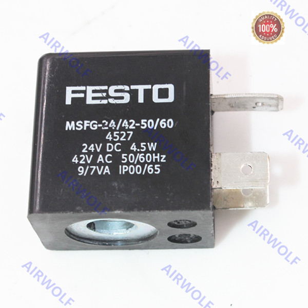 FESTO Solenoid Coil 34411 MSFG-24/42-50/60-OD 34415 MSFW-24-50/60-OD 34420 MSFW
