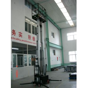 Professional Mobile Elevated Working Platforms For 2 Persons 12 Meter Height