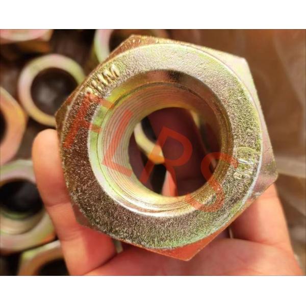 Quality Bichromate Coated Heavy Hex Nut 1/4" - 4" Alloy Steel ASTM A194 Gr 2HM For Flange Bolt wholesale
