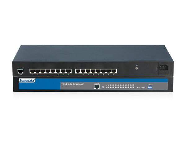 Quality RS-232/485/422 To Ethernet Serial Port Server , Rack Mounting 16 Port Serial Server wholesale