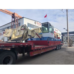 80kw 8 Cubic Capacity Aquatic Weed Removal Machine For River Waterweed