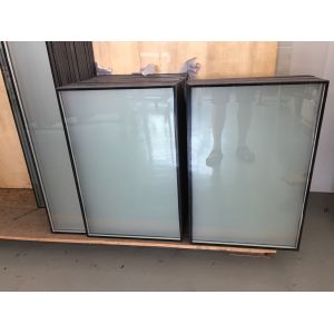 China Tempered  Insulated Glass with Acid Etched Glass on one side on sale