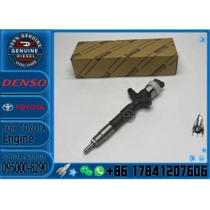 China Genuine New Diesel Engine inyector Common Rail Fuel Injector 23670-0L050 095000-8290 0950008290 For Denso Toyota Hilux 1 on sale