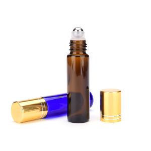 5ml Cosmetic Glass Bottles Glass Roll On Perfume Bottles