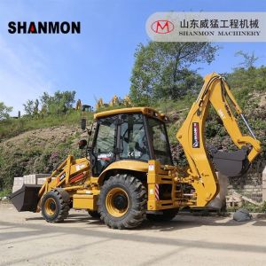 388T Backhoe Loader With Muti Purpose Bucket And Variable Attachments