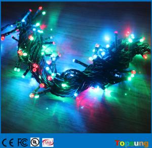 China 200 led twinkle rgb led string ip65 with controller for outdoor christmas decoration on sale