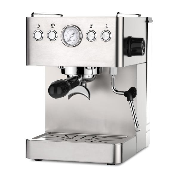 Quality Corrima Household Coffee Machine 1.7L Detachable 220V With Pressure Gauge wholesale