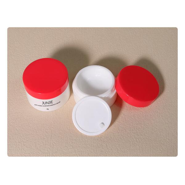 Luxury 10g PP Cream Jar High Quality Empty Mini Plastic Eye Cream Container Screw Top for Skincare Set Hot Cosmetic