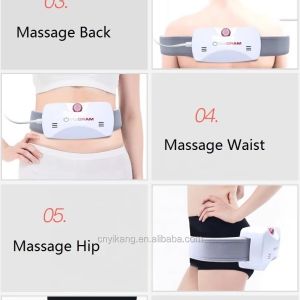 5W Belly Massager Belt 3 Intensity Levels Belly Vibration Belt