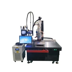 500W QCW Fiber Laser With CCD 5 Axis 1070 Nm Laser Welding Equipment