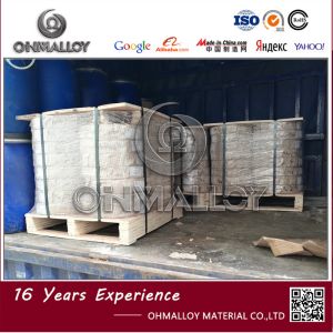 High Temp Alloys FeCr13Al4 Alloy / FeCrAl Heating Strip For Train Resistor 0.6mm