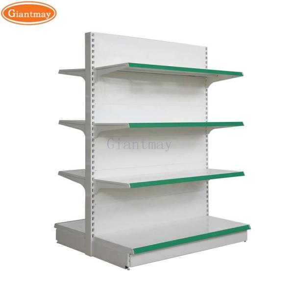 ODM Supermarket Metal Shelf Rack For Store Floor Standing Display Unit