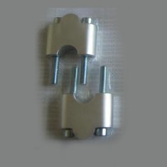 Chrome plated aluminum precision CNC Motorcycle Parts