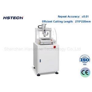 Cheap 3 Axis Desktop Moving System Automatic Tabletop PCBA Router Machine For Depaneling Straight Line RM-F500 for sale