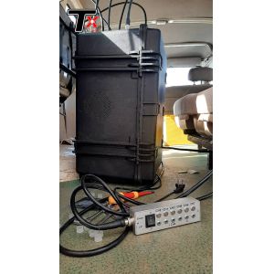 High Power 450W Vehicle UAV Drone Blocker Military Signal Jammer Fiberglass