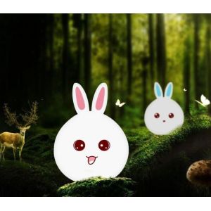 Custom 120mm Rabbit Night Light Silicone Household Items