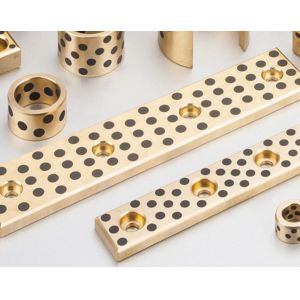 Graphite Plugged Solid Lubricant Bearings Extremely High Load Capacity