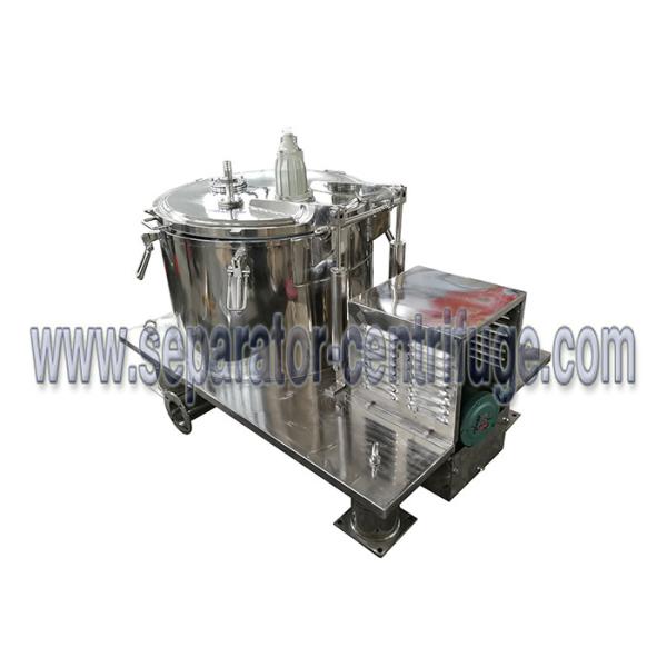 Plate Top Discharge Food Centrifuge / Basket Centrifuges For Separating