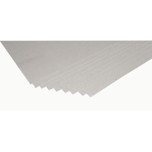 Double Sided Grey Board 787x1092mm 889x1194mm Gray Cardboard Sheets PE Coated