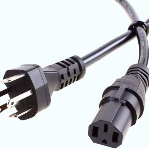 NEMA 5-15P to IEC C19 Power Cord 14AWG for Servers and PDUs