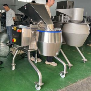 12 Cutting Stations Centrifugal Potato Chips Slice Cutting Machine With