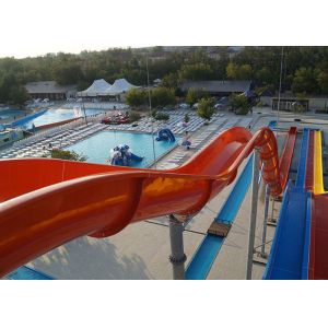 Durable High Extreme Water Slide / High Speed Water Slide For Water Park