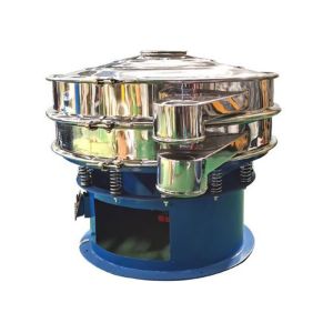 2 Layers Vibrating Sieve Screen Machine Double Deck Rotary Electric