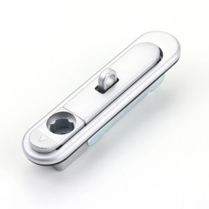 Zinc Electrical Cabinet Door Lock , High Security Door Locks With Swing Handle